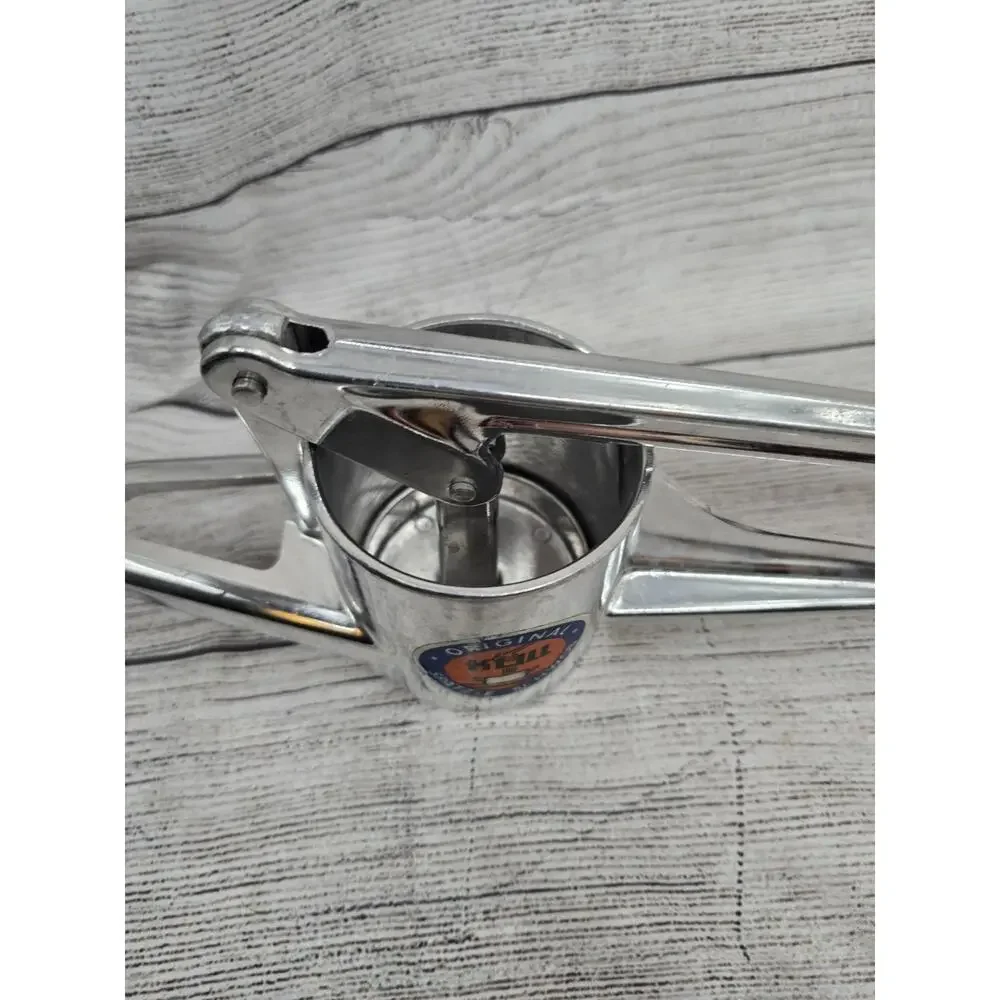 Kull Original Vtg Spatzle Schwob Maker Aluminum Press Potato Ricer Germany
